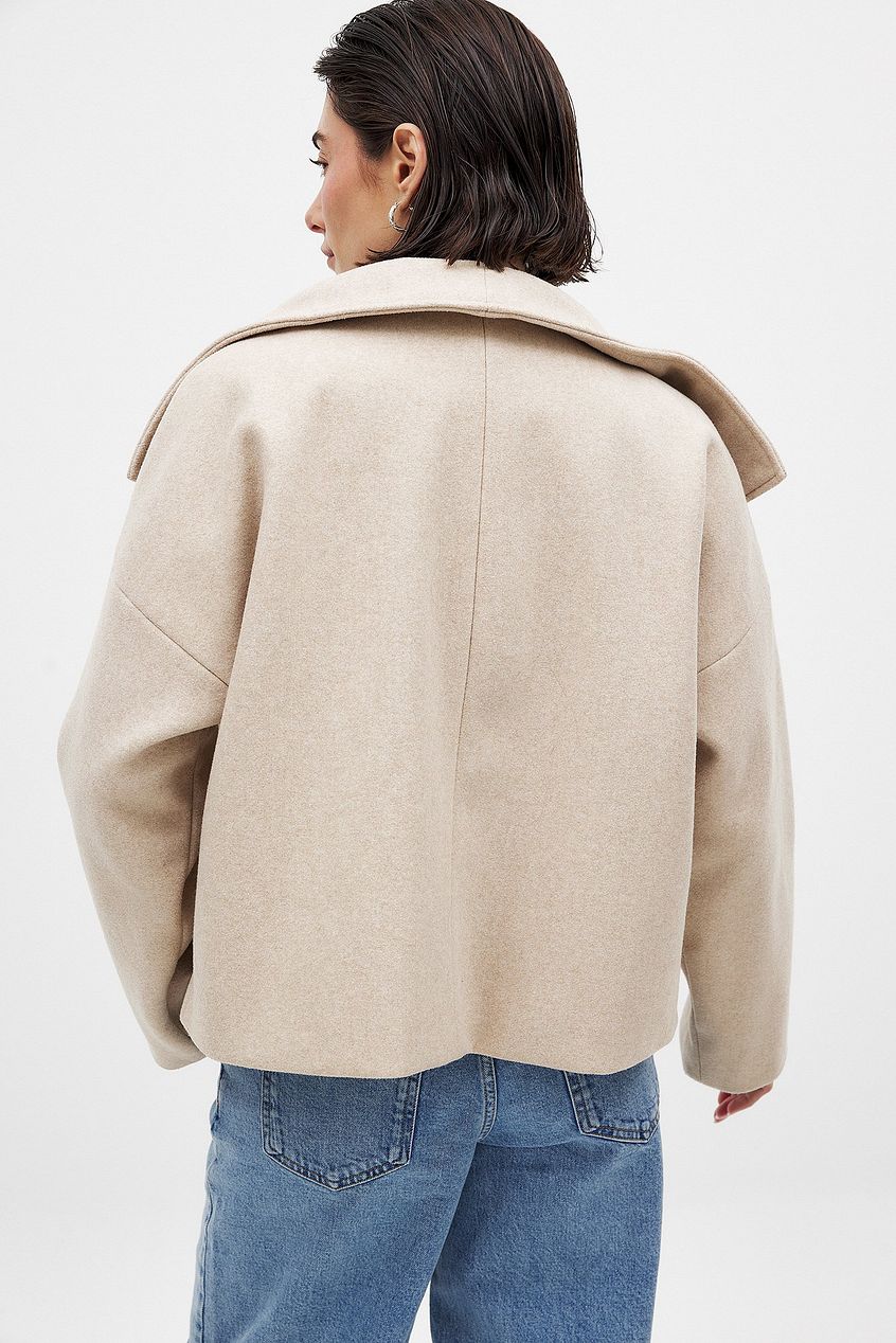 Rikke | Oversized dobbeltradet frakke