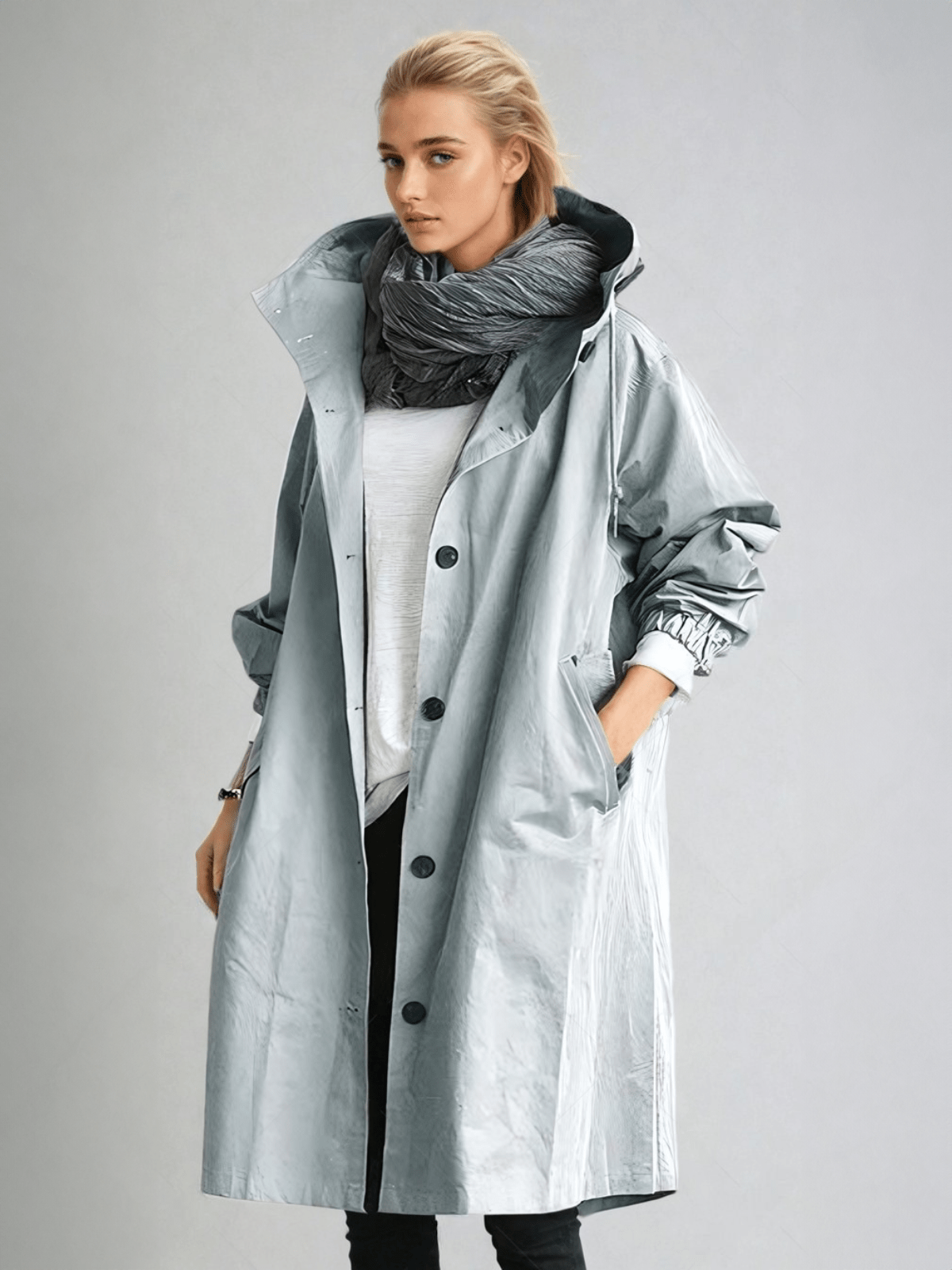 Arabella | Belted Trench Coat with Storm Flap