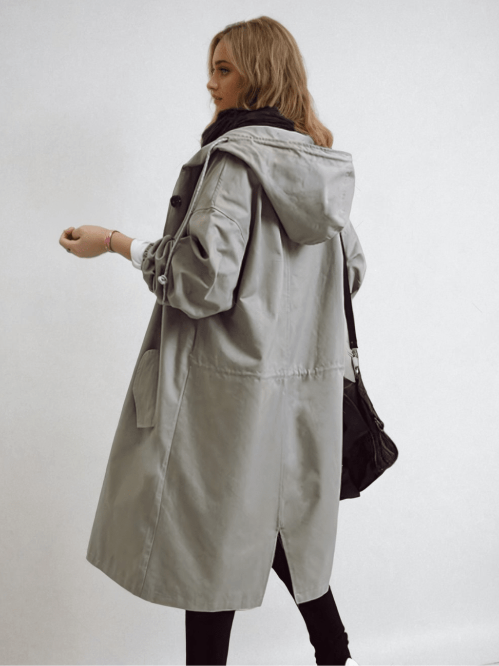 Arabella | Belted Trench Coat with Storm Flap