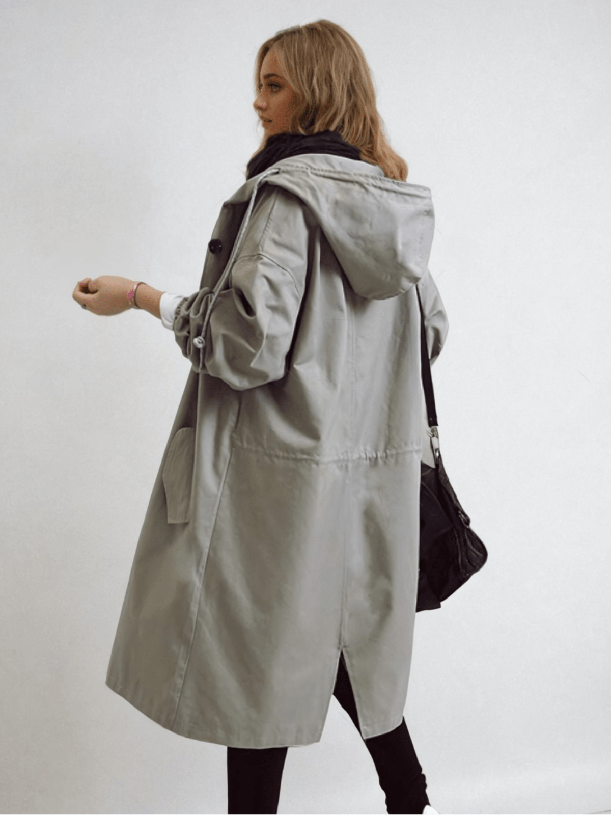 Arabella | Belted Trench Coat with Storm Flap