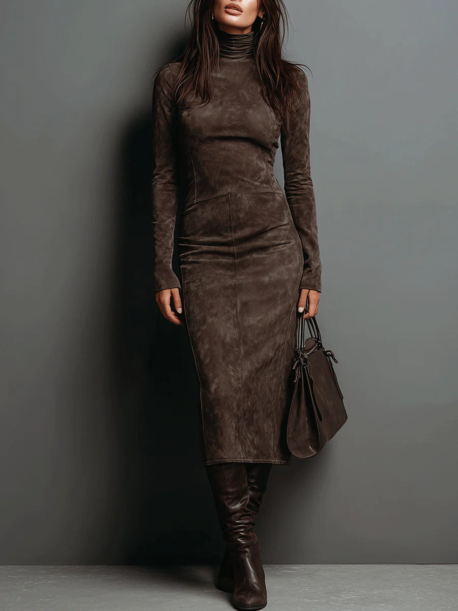 Maxi Dress – Graceful High-Neck Evening Gown