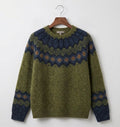 Gudrun | Nordisk sweater i fair isle strik