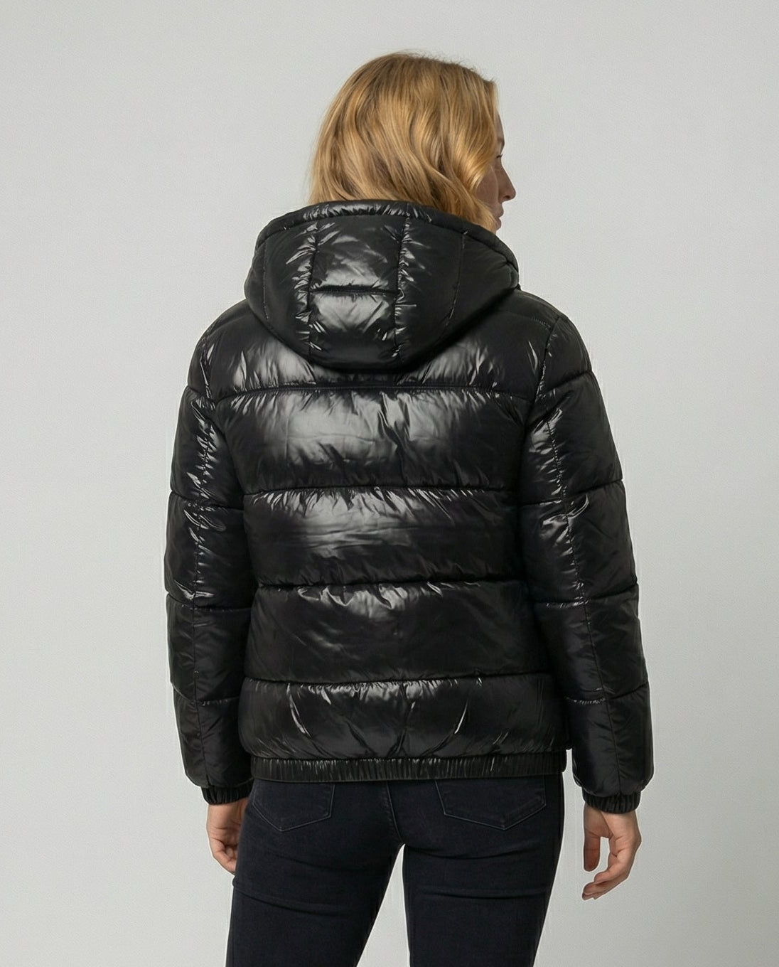Nova | Sleek Hooded Relaxed Puffer Jacket