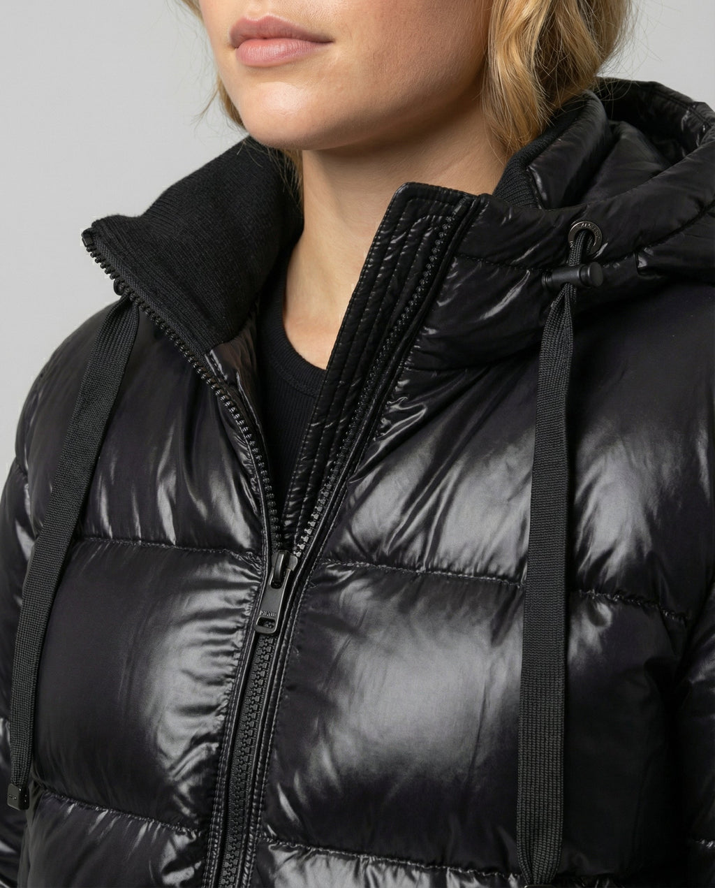 Nova | Sleek Hooded Relaxed Puffer Jacket
