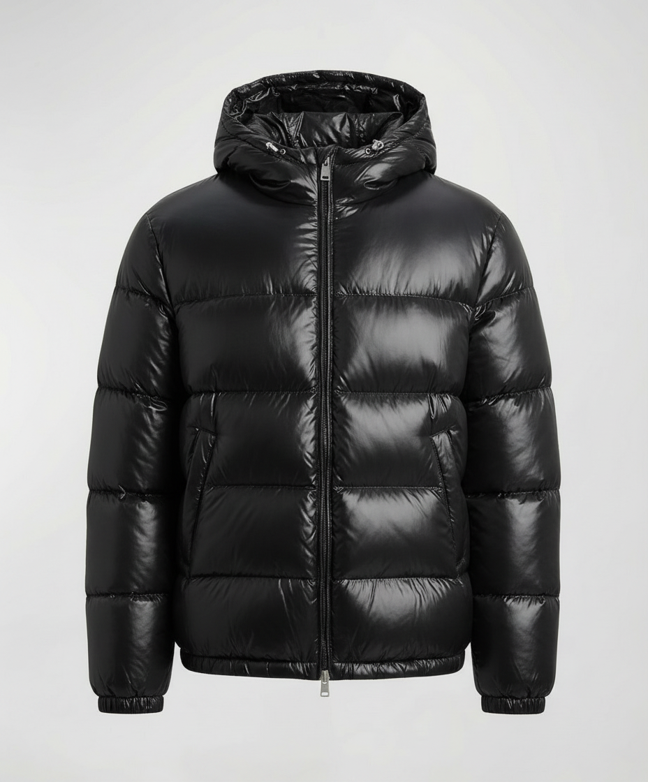 Nova | Sleek Hooded Relaxed Puffer Jacket