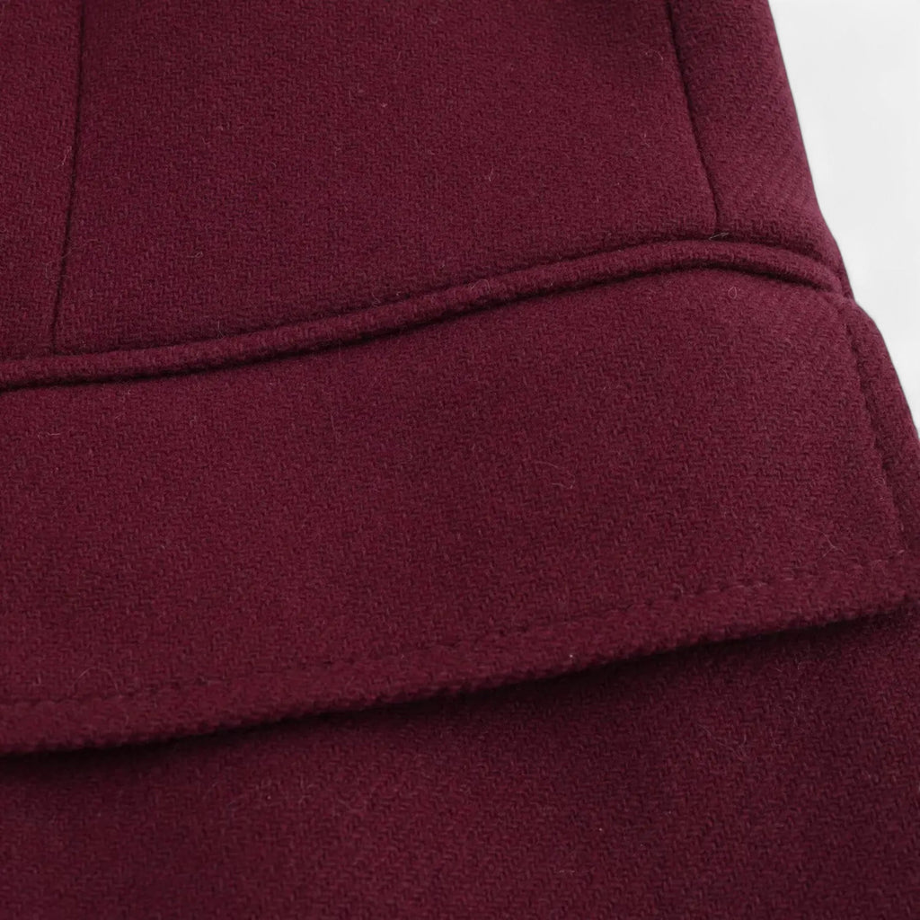 Radmila | Sleek Double-Breasted Fluid Trench Coat
