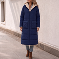 Marcelline | Reversible Quilted Longline Coat