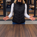 Temperance | Stand-Collar Quilted Puffer Vest