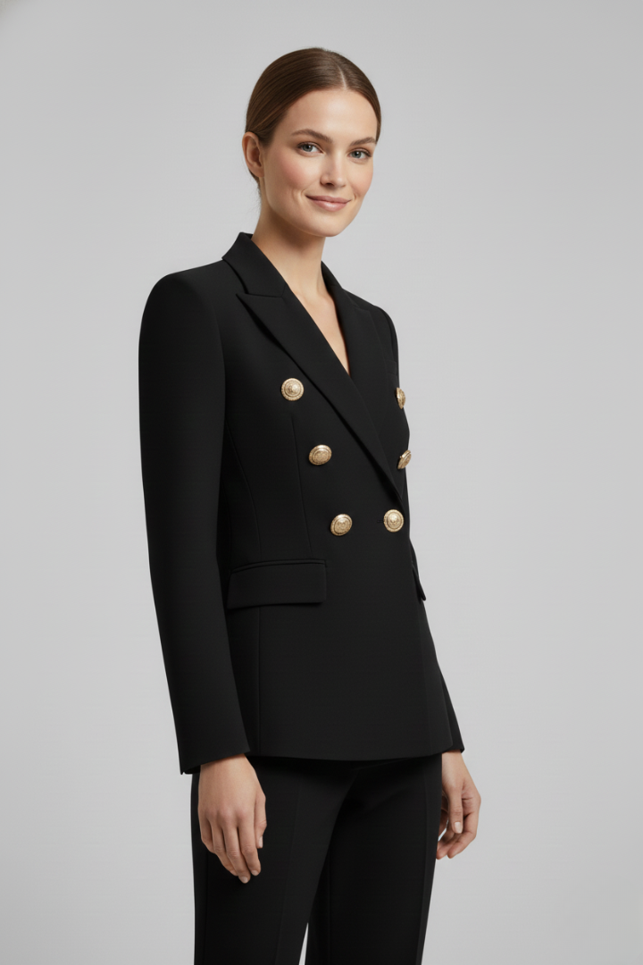 Violet | Double-Breasted Tailored Jacket