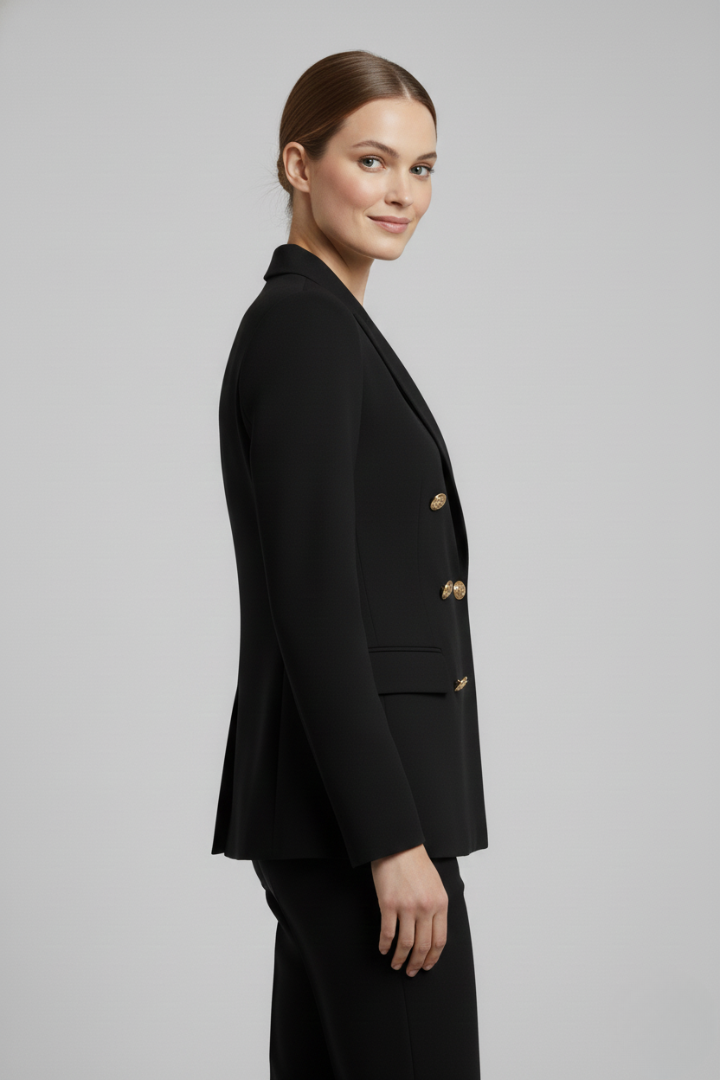 Violet | Double-Breasted Tailored Jacket