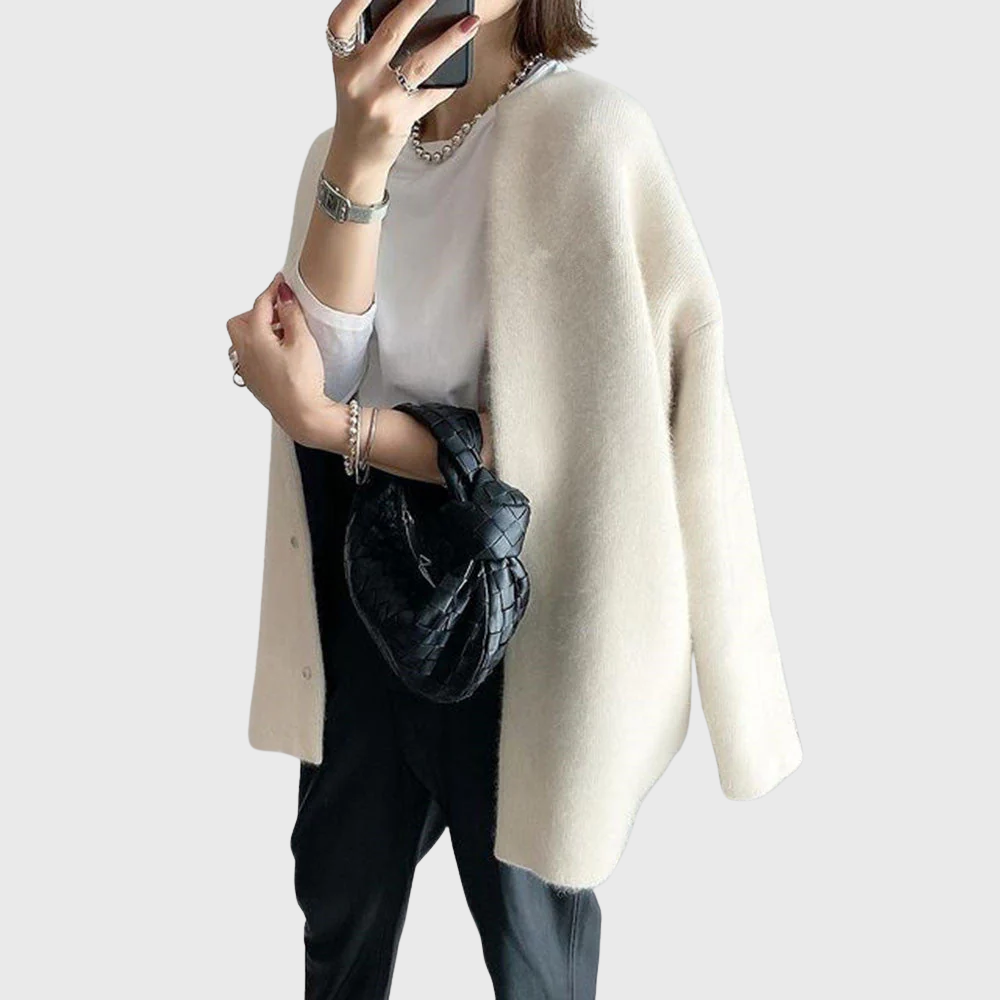 Wanda | Longline Open-Front Cardigan