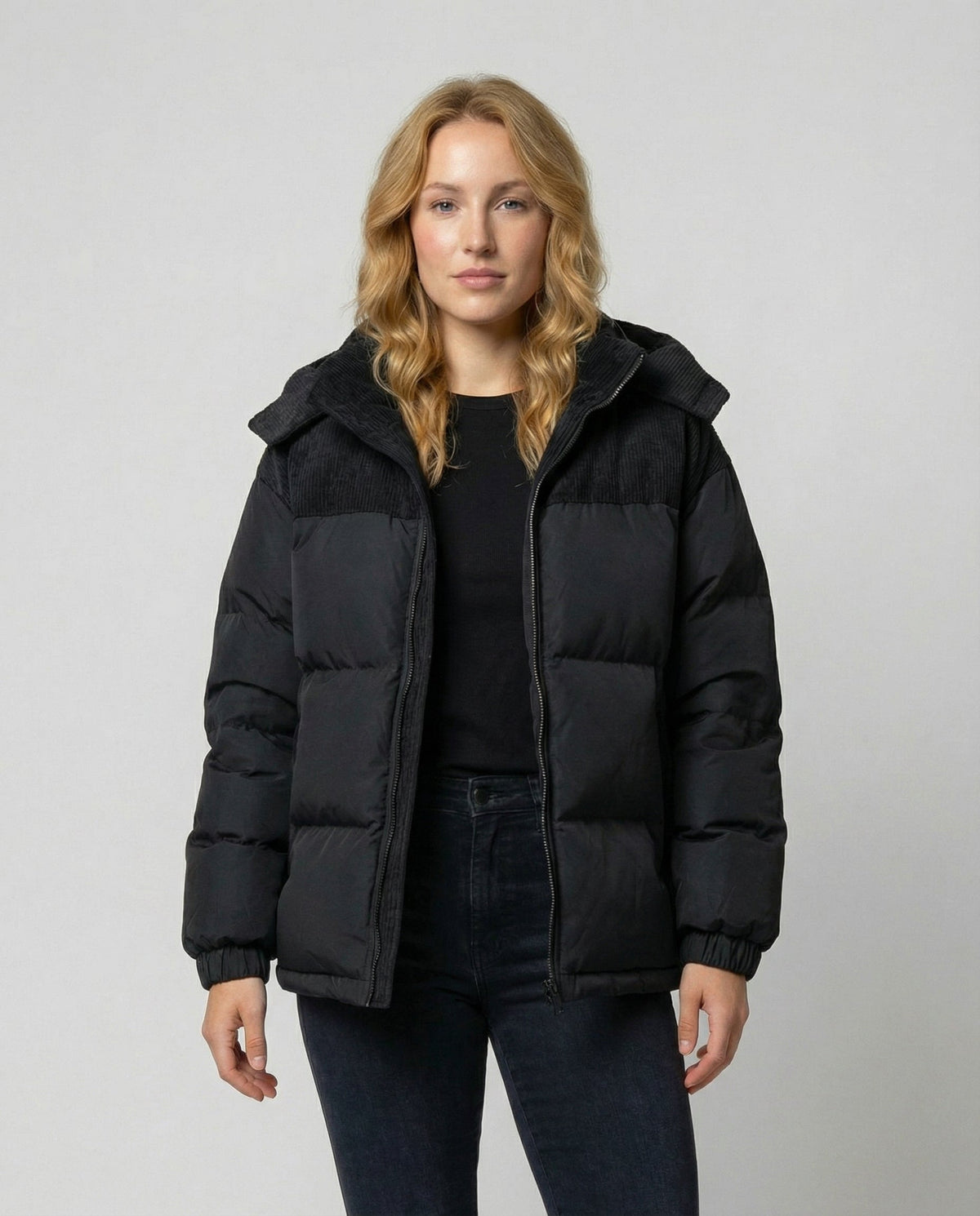 Tilde | Oversized pufferjakke med hætte