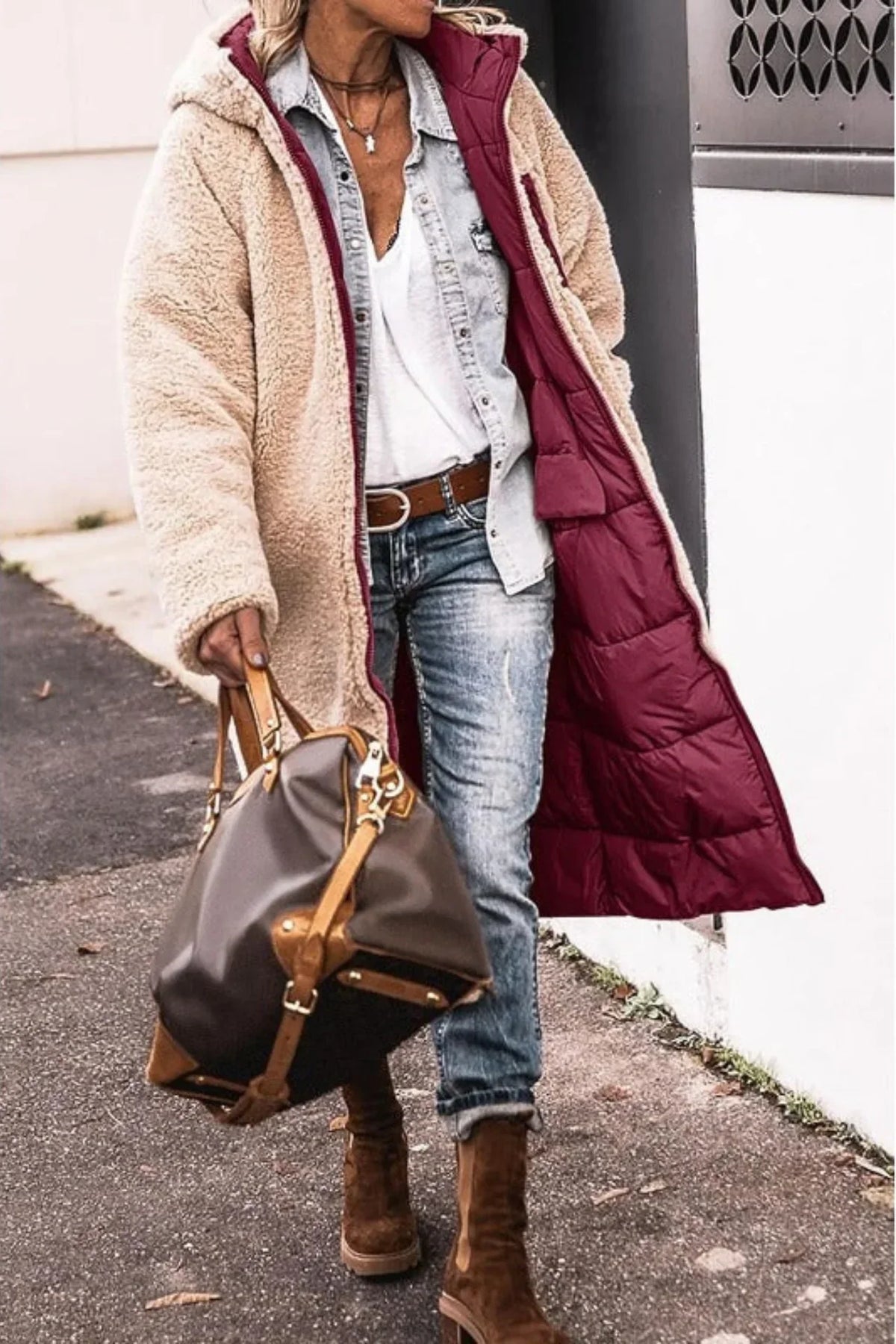 Willemijn | Hooded Elegant Timeless Puffer Jacket