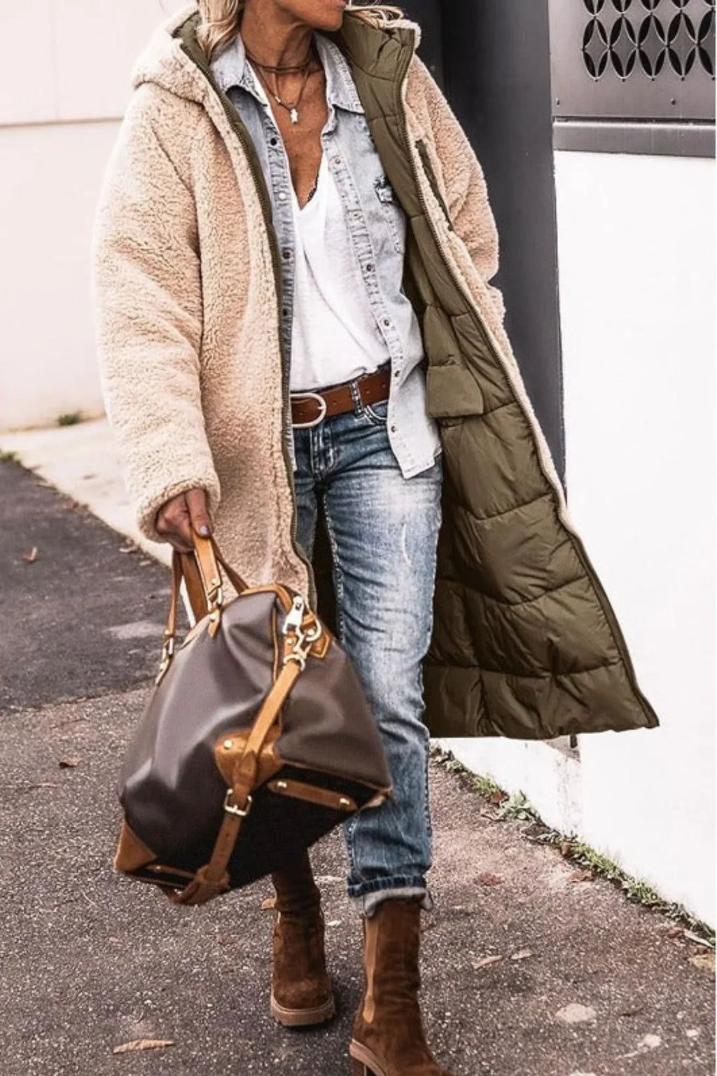 Willemijn | Hooded Elegant Timeless Puffer Jacket