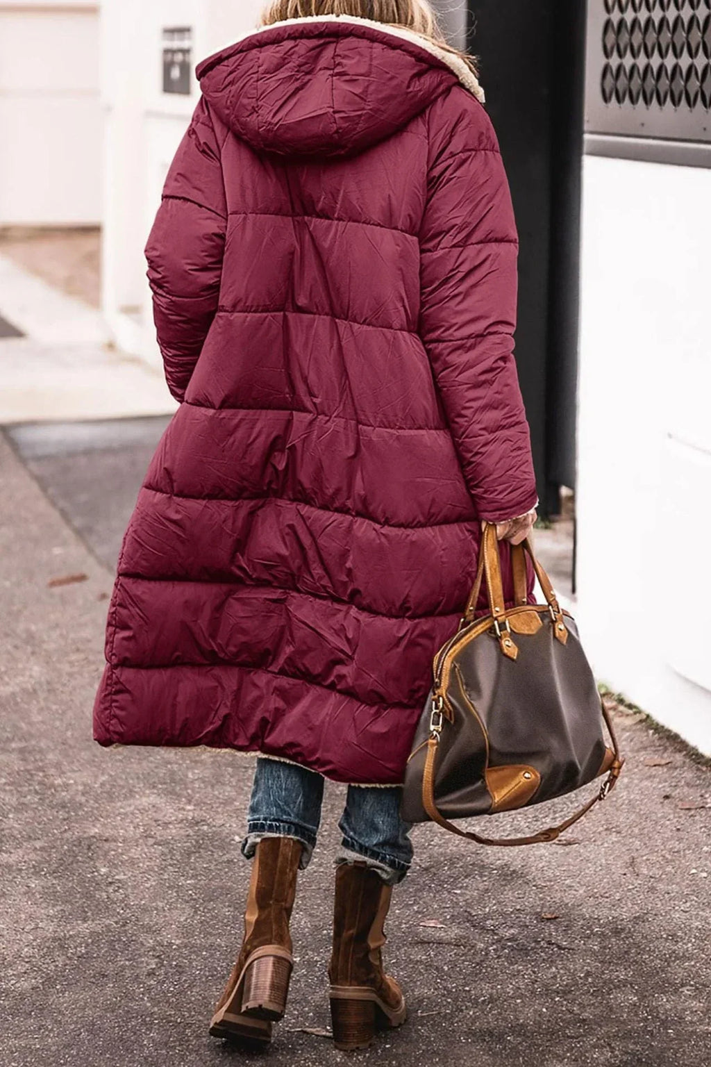 Willemijn | Hooded Elegant Timeless Puffer Jacket