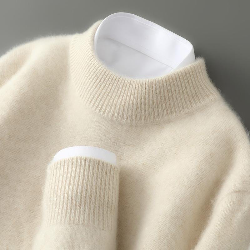 Sabine | Mock-Neck Knit Sweater