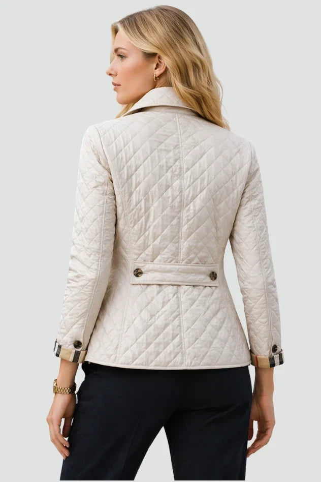Olivia | Quiltet jakke med knapper
