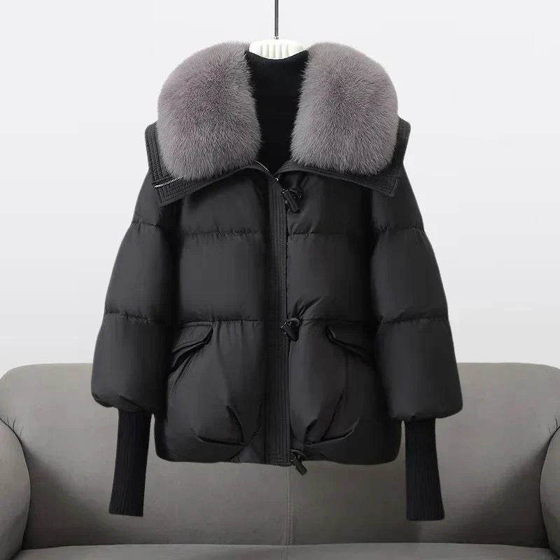 Eulalia | Toggle-Zip Quilted Jacket
