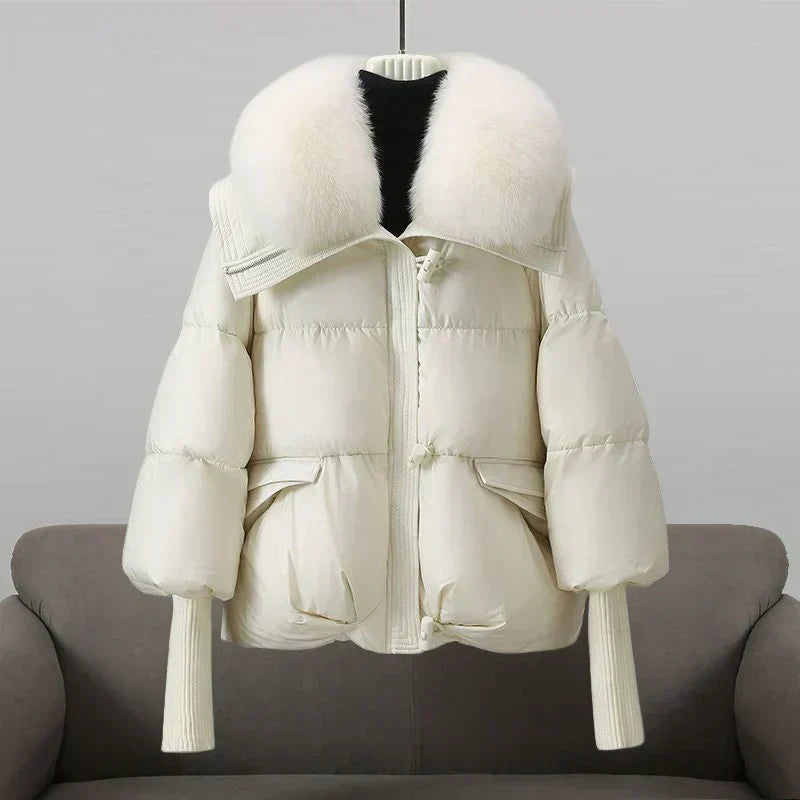 Eulalia | Toggle-Zip Quilted Jacket
