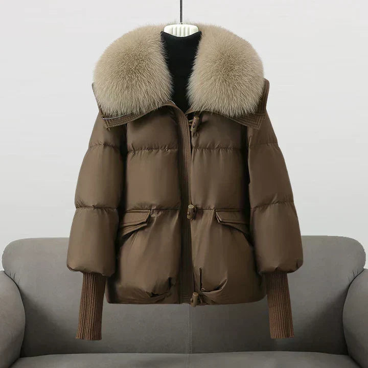 Eulalia | Toggle-Zip Quilted Jacket