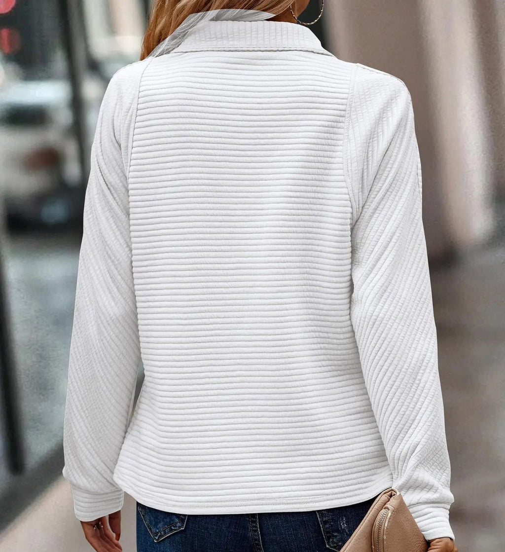 Yasmine | Ribbed Oversized Assured Sweater